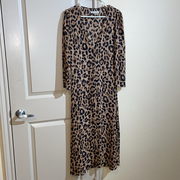 Reformation Alma Leopard Dress - Picture 4 of 8